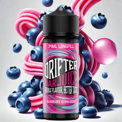 Drifter Bar Juice Blueberry Bubblegum 24ml/120ml Flavorshot
